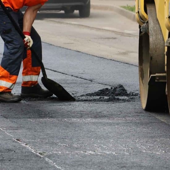 Asphalt repair by Golden Valley Paving